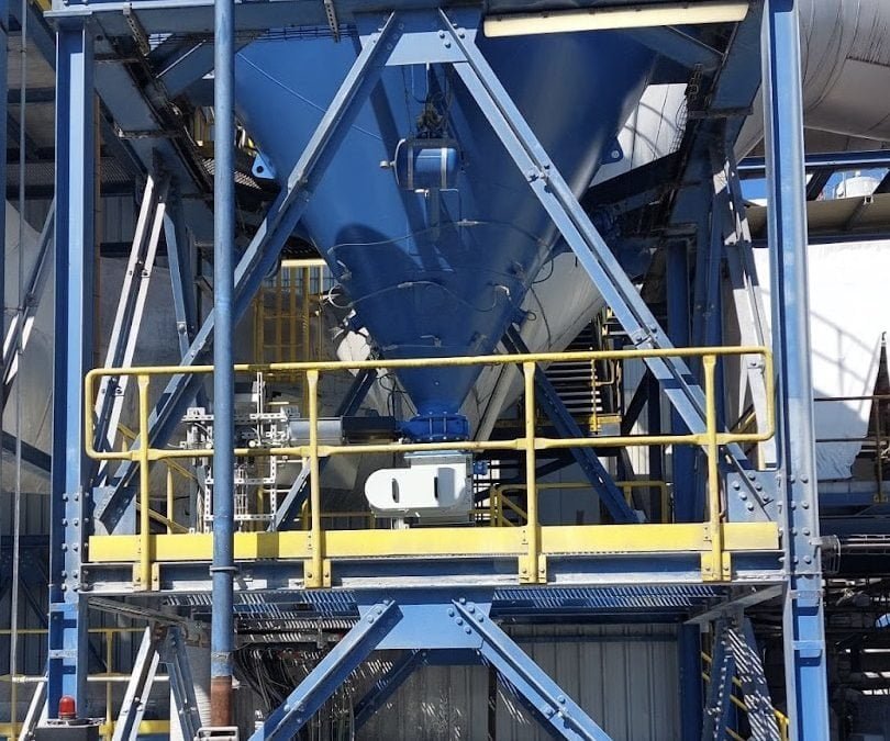 Réaffectation d’un silo de stockage de poudre