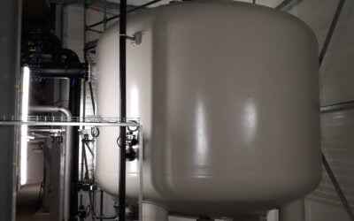 Addition of a sand filter